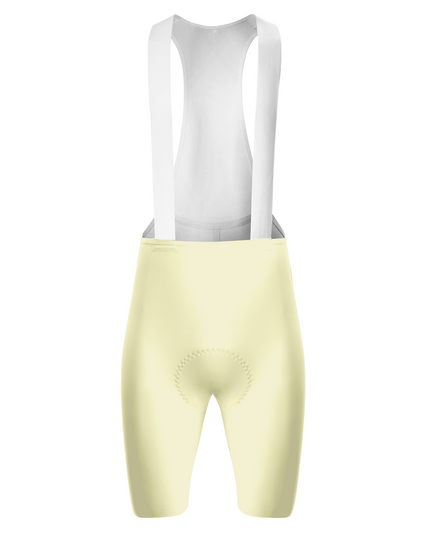 ROCKBROS Women's Cream Yellow Essential Cycling Bib Shorts