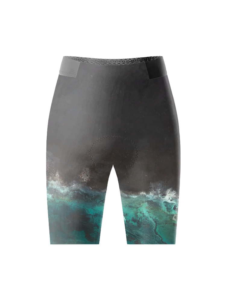 ROCKBROS Men's "Abyssal Shore" Abstract Fluid Art Pro Aero Jersey