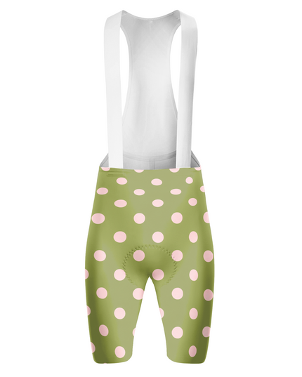 ROCKBROS Women's Nature-Inspired Polka Dot Cycling Bib Shorts
