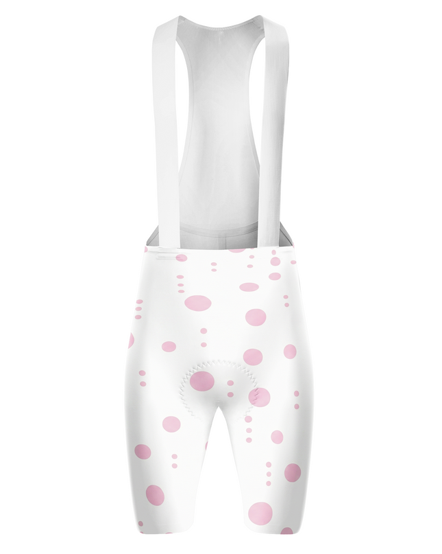 ROCKBROS Women's Cute Polka Dot Cycling Bib Shorts