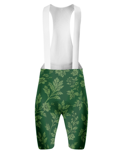 ROCKBROS Women's Leaf Print Cycling Bib Shorts
