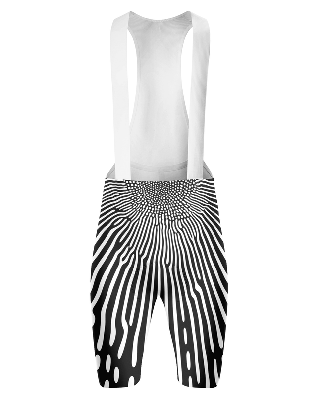 ROCKBROS Women's Optical Wave Print Cycling Bib Shorts