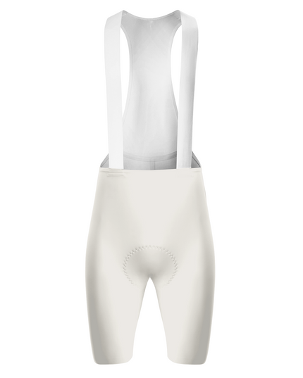 ROCKBROS Women's Solid Off-White Cycling Bib Shorts