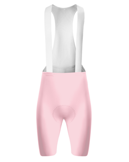 ROCKBROS Women's Minimalist Pastel Pink Cycling Bib Shorts