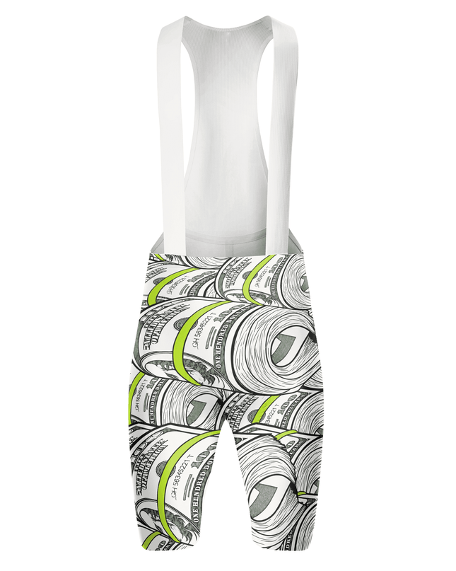 ROCKBROS Men's Money Roll Print Cycling Bib Shorts