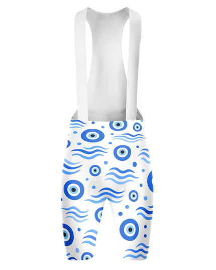 ROCKBROS Women's Venice Beach Evil Eye Cycling Bib Shorts