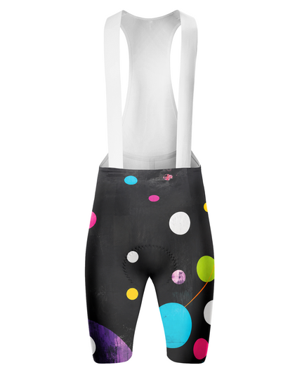 ROCKBROS Women's Colorful Polka Dot Cycling Bib Shorts