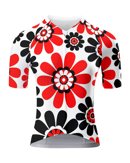 ROCKBROS Women Early Morning Flower Cycling Jersey