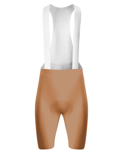 ROCKBROS Women's Solid Earth Brown Cycling Bib Shorts