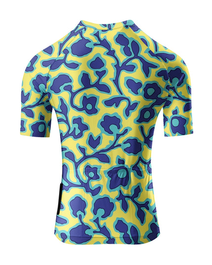 ROCKBROS Women's Artistic Floral Print Short Sleeve Cycling Set