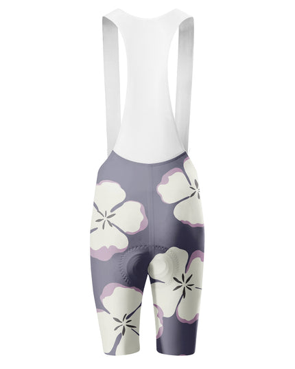 ROCKBROS Women Purple Floral Short Sleeve Cycling Set