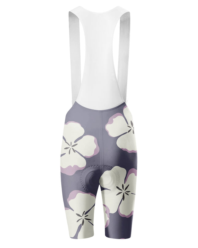 ROCKBROS Women Purple Floral Short Sleeve Cycling Jersey