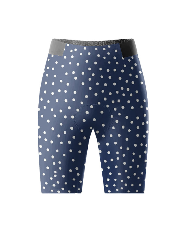 ROCKBROS Women Polka Dot Breathable Padded Cycling Shorts