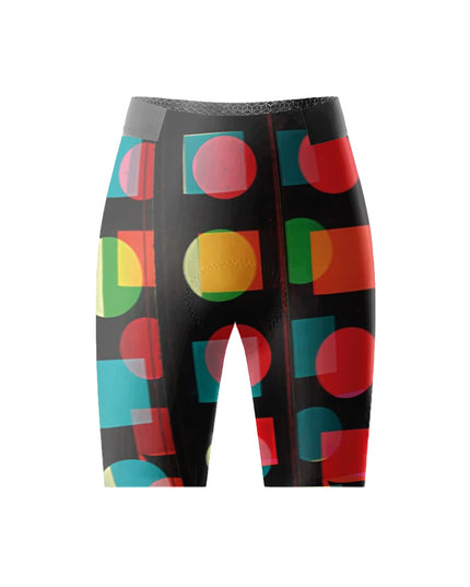 ROCKBROS Men's Bauhaus Geometric Overlap Short Sleeve Cycling Set