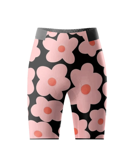 ROCKBROS Women's Floral Print Short Sleeve Cycling Jersey