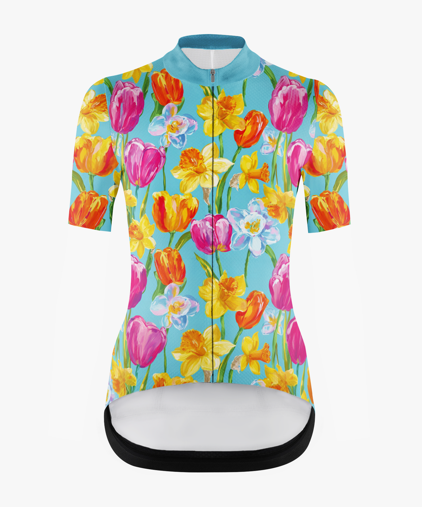 Women's Cycling jersey in Floral Tulip 