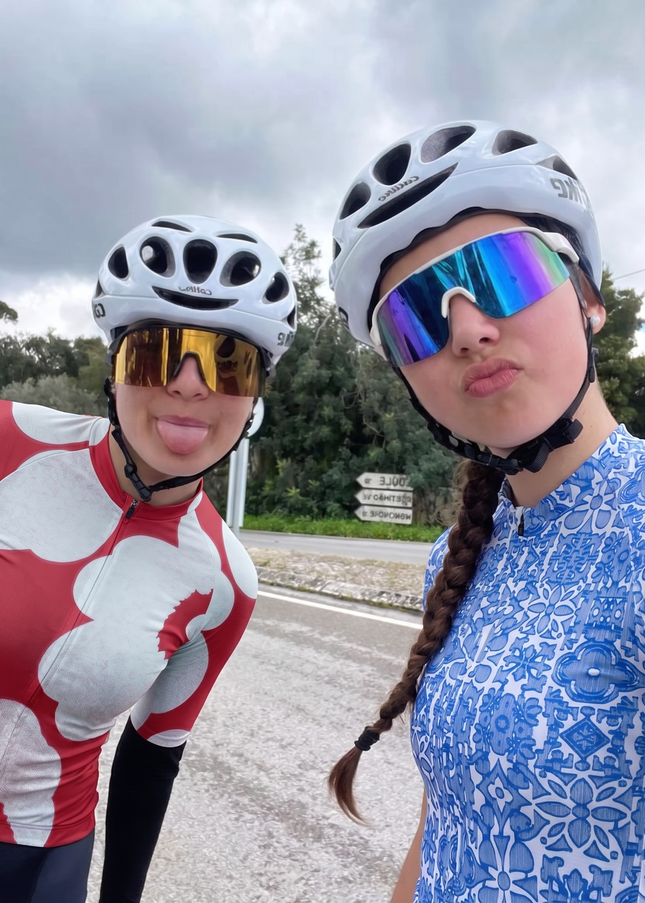 ROCKBROS Women's Nordic Bloom Grainy-Texture Pro Jersey