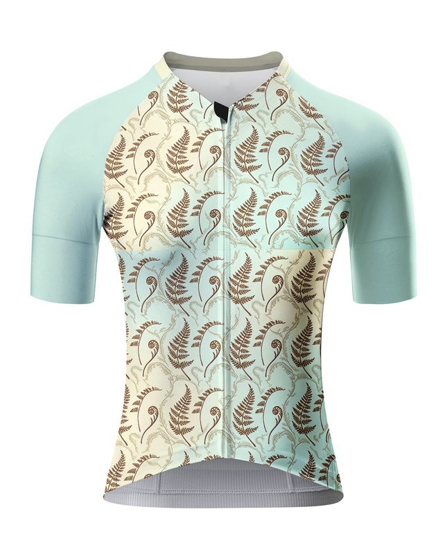 ROCKBROS Women's  intage Fern Leaf Cycling Bibs