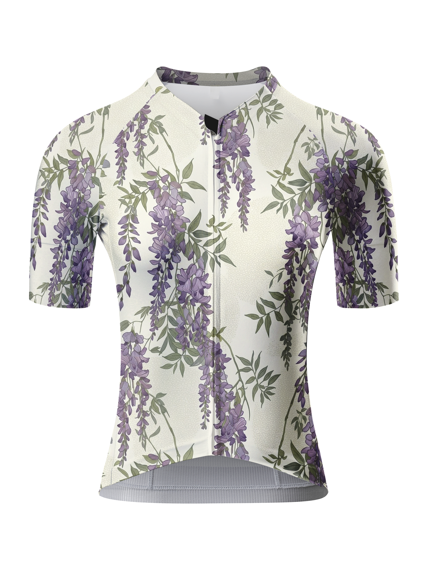 ROCKBROS Women's Wisteria Floral Print Breathable Cycling Jersey