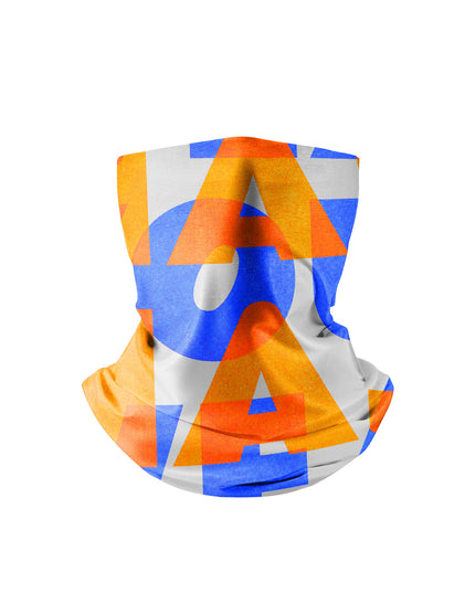 ROCKBROS Bold Letter Print Neck Gaiter