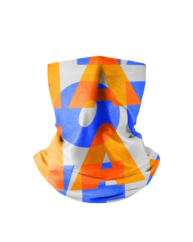 ROCKBROS Bold Letter Print Neck Gaiter