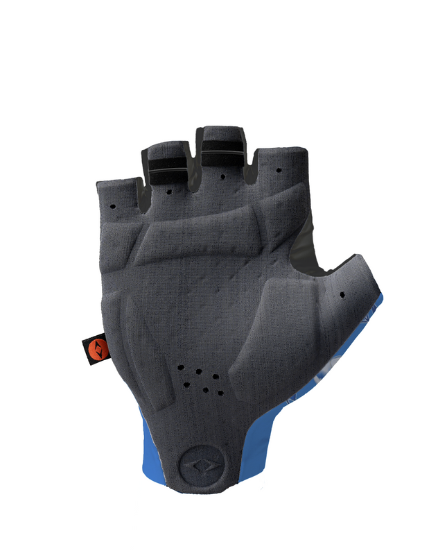 ROCKBROS Ink Flora Porcelain Blue Aero Performance Gloves