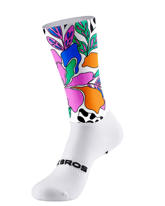 ROCKBROS Vibrant Floral Cycling Socks