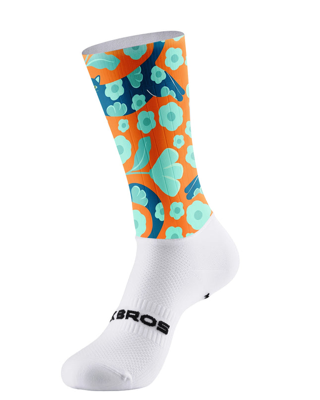 ROCKBROS Floral Cat Socks