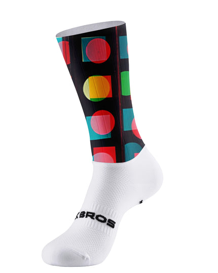 ROCKBROS Geometric Art Abstract Cycling Socks