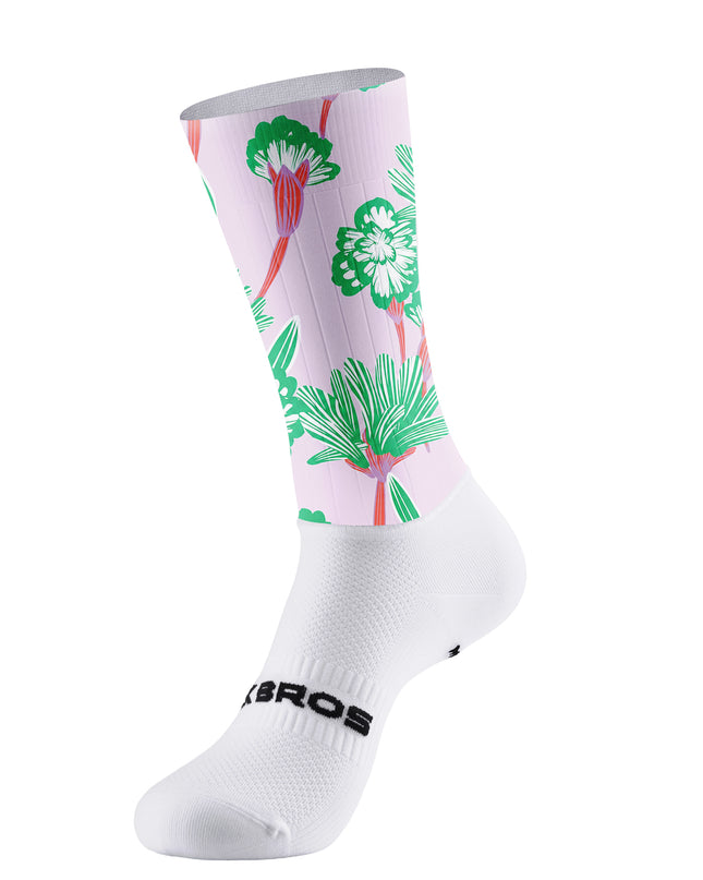 ROCKBROS Sweet Spring Floral Cycling Socks