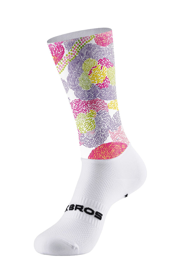 ROCKBROS Women's Dot Floral Print Short Sleeve Cycling Set