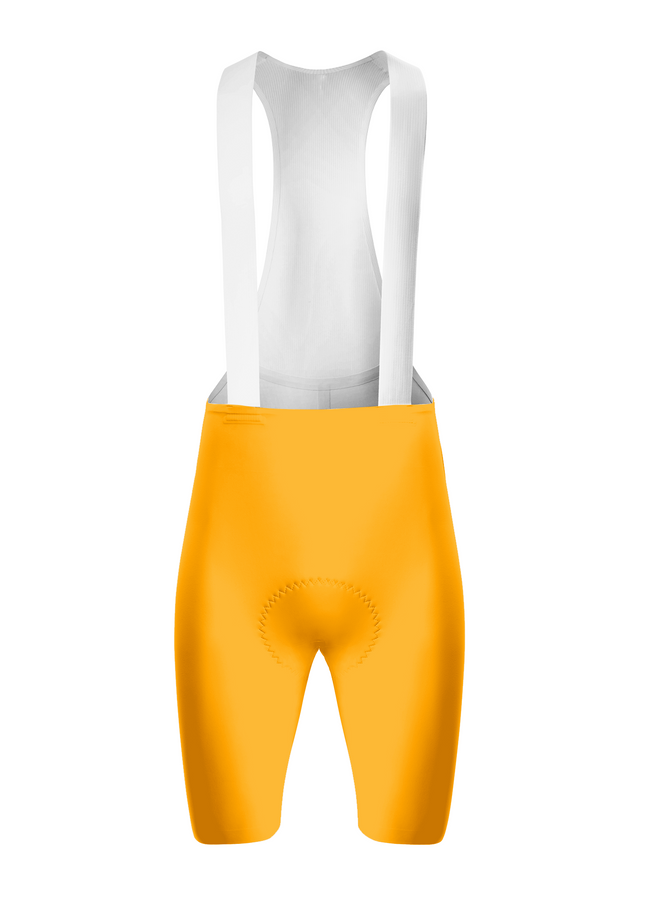 ROCKBROS Women's Solid Bright Orange Cycling Bib Shorts