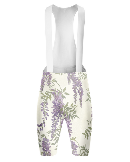 ROCKBROS Women's Wisteria Floral Print Padded Cycling Bib Shorts