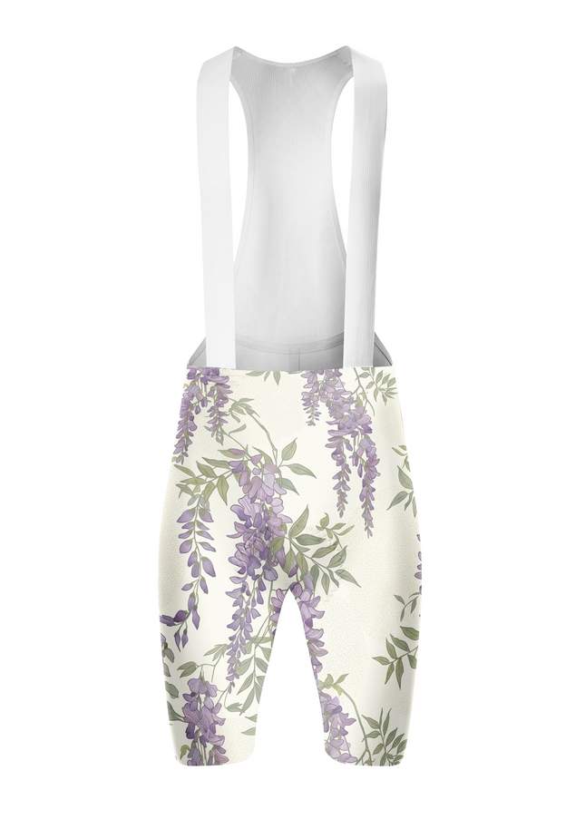 ROCKBROS Women's Wisteria Floral Print Breathable Cycling Jersey