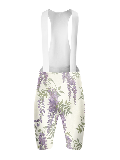 ROCKBROS Women's Wisteria Floral Print Breathable Cycling Jersey