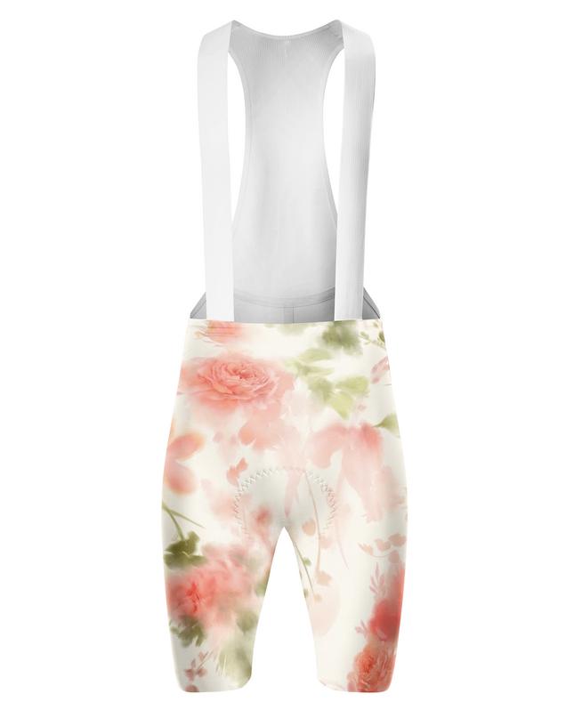 ROCKBROS Women's Watercolor Rose Print Cycling Set