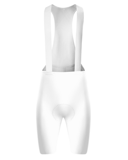 ROCKBROS Women's Solid Pure White Cycling Bib Shorts
