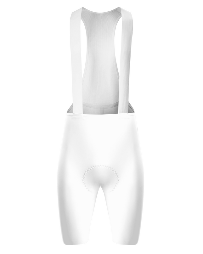 ROCKBROS Women's Solid Pure White Cycling Bib Shorts