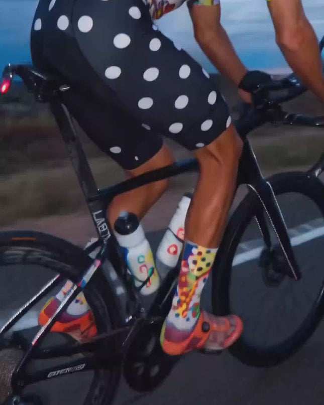 ROCKBROS Women's Classic Obsidian Dot Pro Cycle Shorts