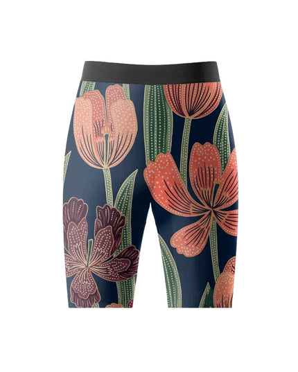 ROCKBROS Women's Artistic Floral Print Athletic Shorts