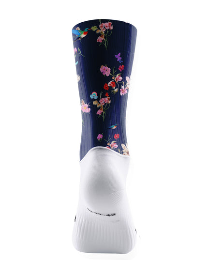 ROCKBROS Women's Tropical Floral & Bird Print Short Sleeve Cycling Set