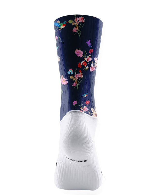 ROCKBROS Women's Tropical Floral & Bird Print Short Sleeve Cycling Jersey