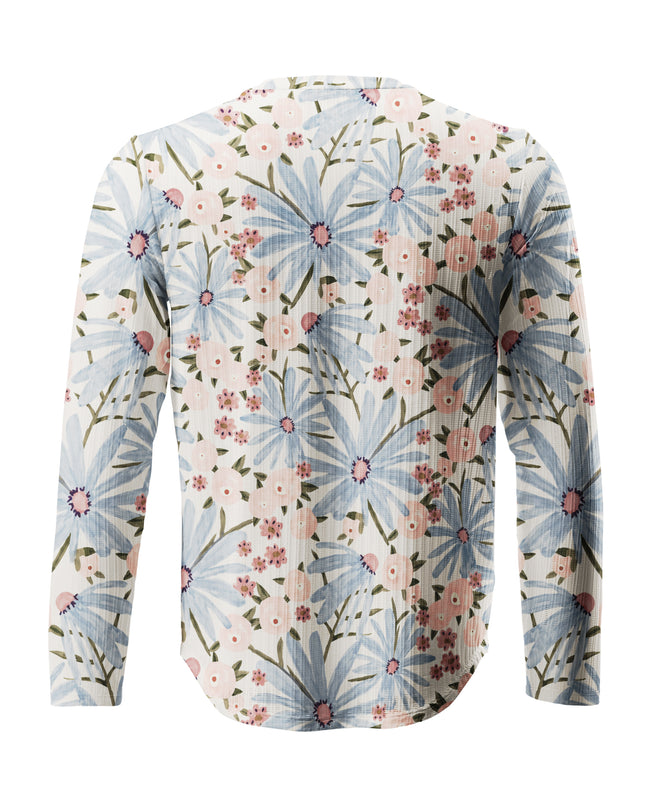 ROCKBROS Soft Pastel Floral Sweatshirt