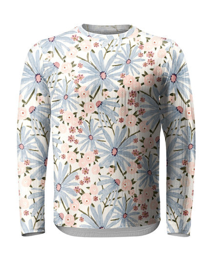 ROCKBROS Soft Pastel Floral Sweatshirt