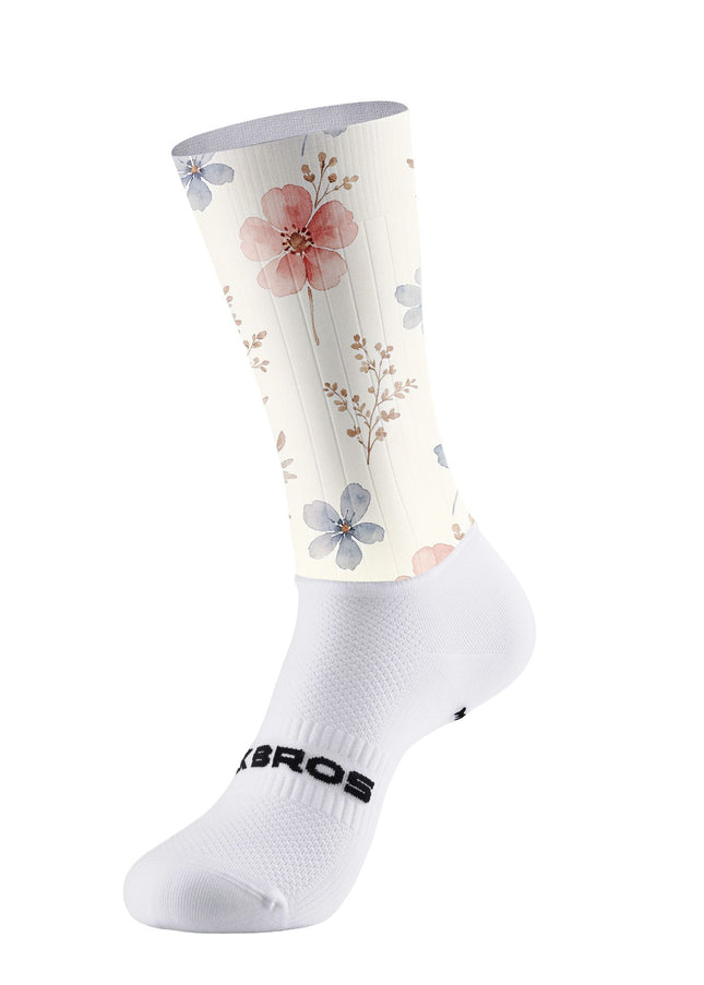 ROCKBROS Women Floral Print Short Sleeve Cycling Set